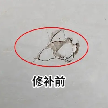 章贡瓷砖空鼓维修公司分享瓷砖防水涂料过厚或表面过于光滑，可能会产生的问题。